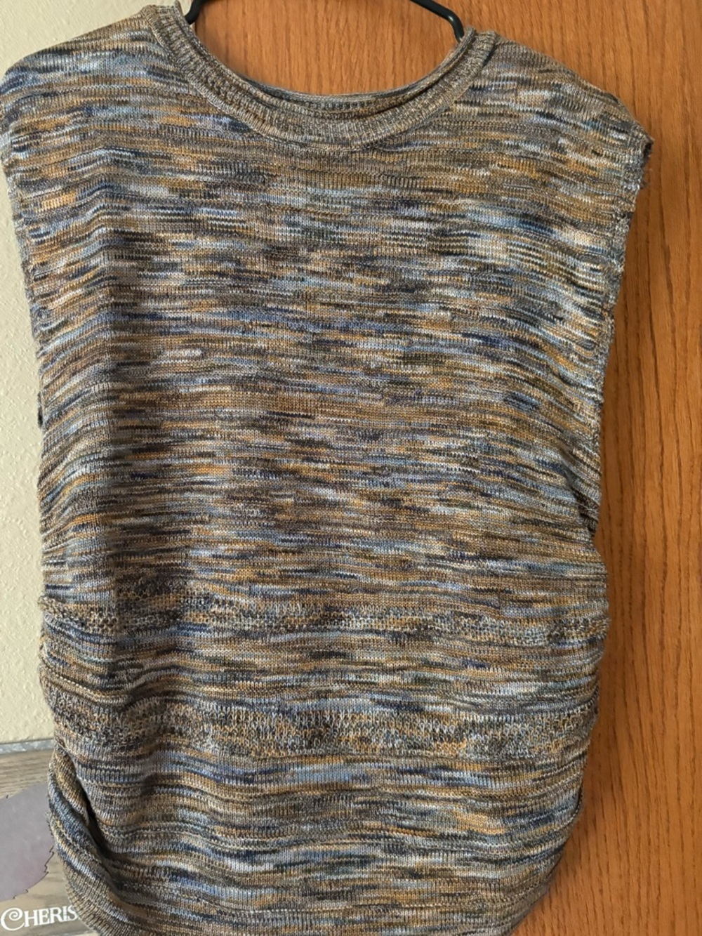 Democracy Brown Multi-Tone Knit Sweater